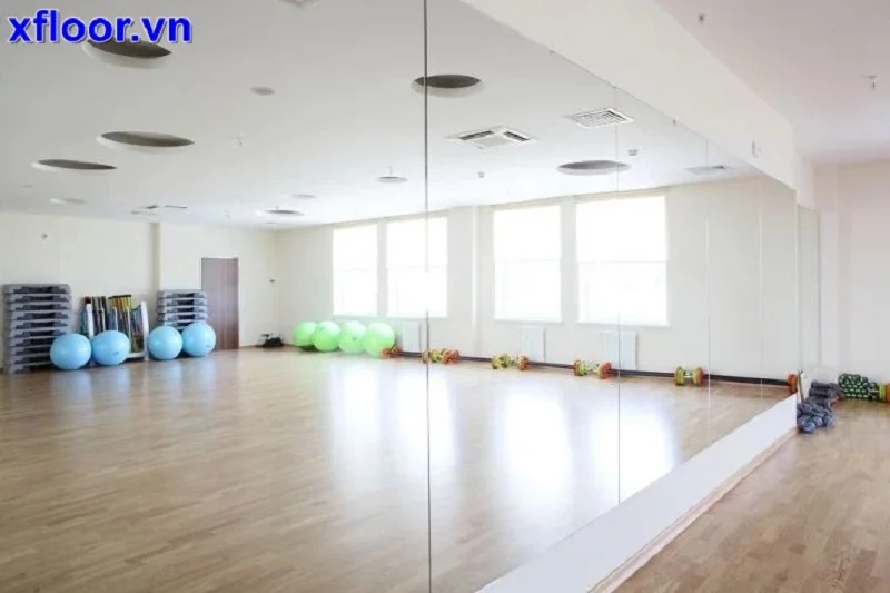 Sàn ứng dụng cho phòng tập gym