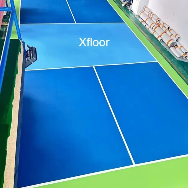 thảm pickleball xanh lá