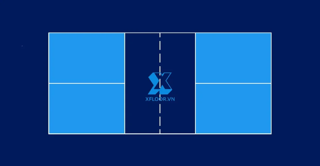 thảm pickleball xfloor