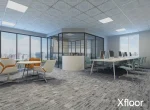 sàn nhựa vinyl giả thảm xfloor
